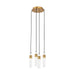 Visual Comfort Modern - SLCH39927NB - LED Chandelier - Lassell - Natural Brass