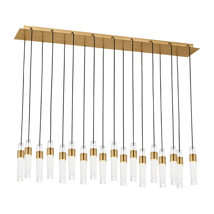 Visual Comfort Modern - SLCH40227NB - LED Chandelier - Lassell - Nightshade Black