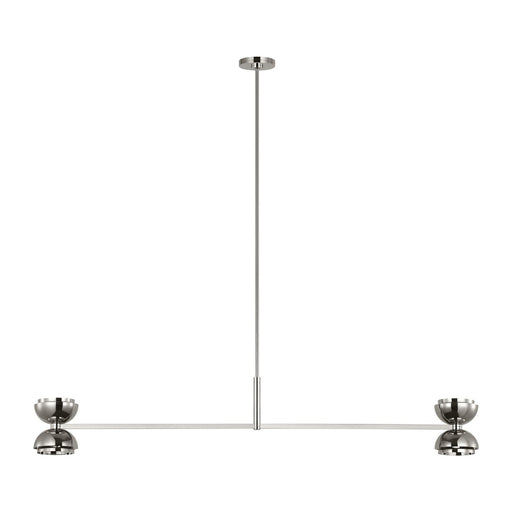 Visual Comfort Modern - SLLS31927N - LED Linear Chandelier - Shanti - Polished Nickel