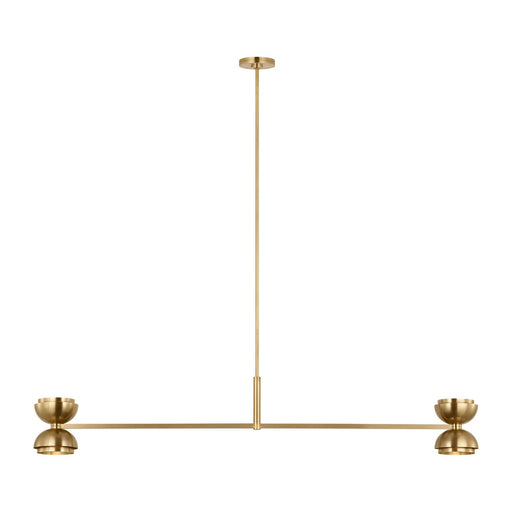 Visual Comfort Modern - SLLS31927NB - LED Linear Chandelier - Shanti - Natural Brass