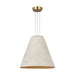 Visual Comfort Modern - SLPD12627CRNB - LED Pendant - Karam - Natural Brass