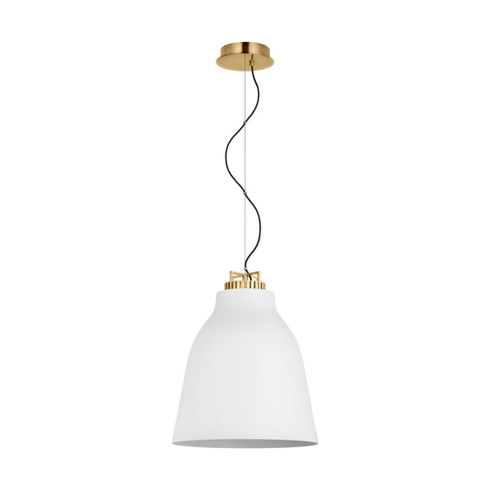 Visual Comfort Modern - SLPD29927WNB - LED Pendant - Forge - Natural Brass