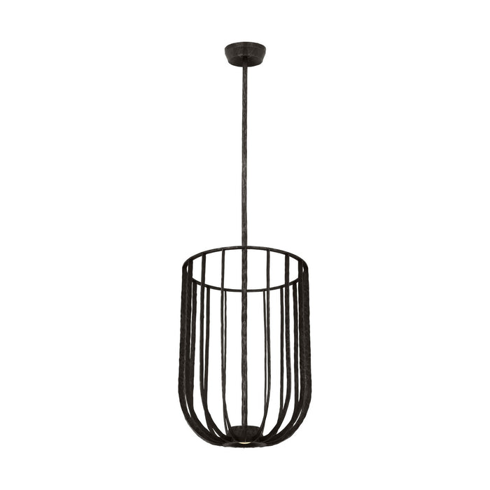 Visual Comfort Modern - SLPD33227AI - LED Pendant - Sanchi - Aged Iron