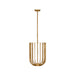 Visual Comfort Modern - SLPD33227PAB - LED Pendant - Sanchi - Polished Antique Brass