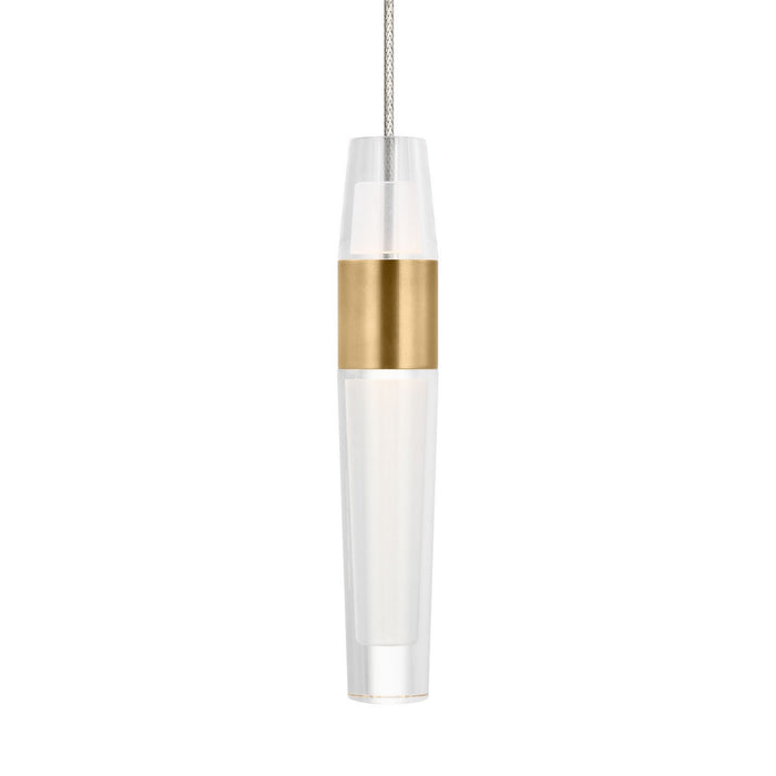 Visual Comfort Modern - SLPD396MP27NB - LED Pendant - Lassell - Natural Brass