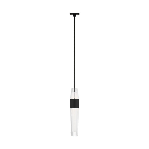 Visual Comfort Modern - SLPD39827B - LED Pendant - Lassell - Nightshade Black