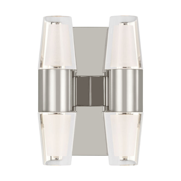 Visual Comfort Modern - SLWS31427N - LED Wall Sconce - Lassell - Polished Nickel