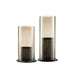 Arteriors - ACI05 - Hurricanes, Set of 2 - Dabney - Smoke Luster/Bronze/Bronze