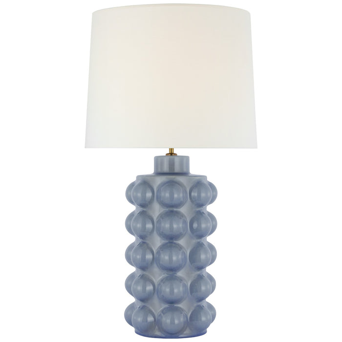 Visual Comfort Signature - ARN 3646PBC-L - LED Table Lamp - Vedra - Polar Blue Crackle