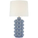 Visual Comfort Signature - ARN 3646PBC-L - LED Table Lamp - Vedra - Polar Blue Crackle