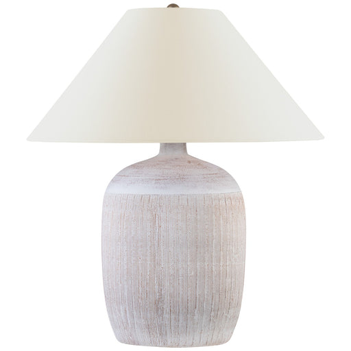 Visual Comfort Signature - CHA 8662WWT-L - LED Table Lamp - Portis - White Washed Terracotta