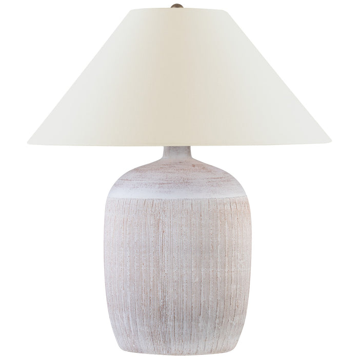 Visual Comfort Signature - CHA 8662WWT-L - LED Table Lamp - Portis - White Washed Terracotta