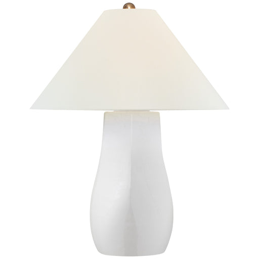 Visual Comfort Signature - CHA 8664GWC-L - LED Table Lamp - Cabazon - Glossy White Crackle