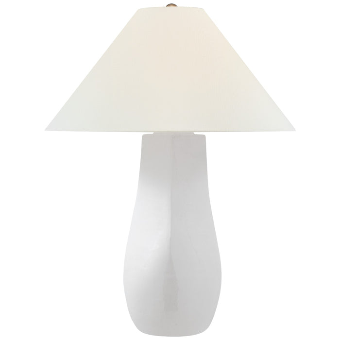 Visual Comfort Signature - CHA 8665GWC-L - LED Table Lamp - Cabazon - Glossy White Crackle
