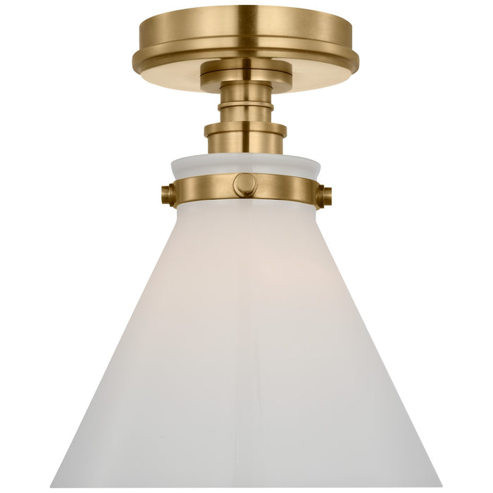 Visual Comfort Signature - CHC 4525AB-WG - LED Flush Mount - Parkington - Antique-Burnished Brass