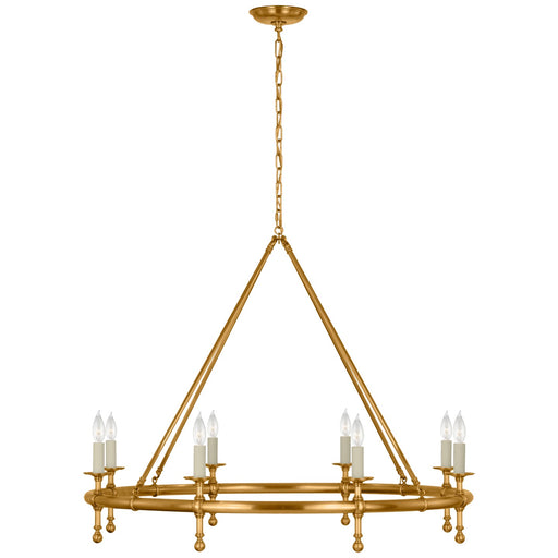 Visual Comfort Signature - CHC 5819AB - LED Chandelier - Classic - Antique-Burnished Brass