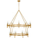 Visual Comfort Signature - CHC 5825AB - LED Chandelier - Classic - Antique-Burnished Brass