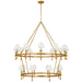 Visual Comfort Signature - CHC 5825AB-L - LED Chandelier - Classic - Antique-Burnished Brass