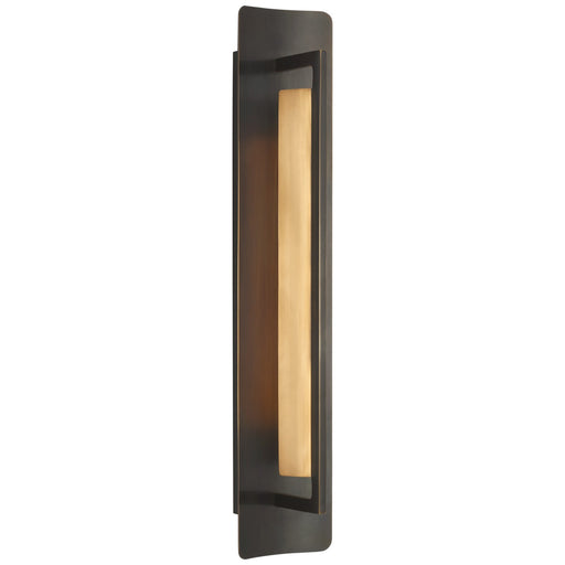 Visual Comfort Signature - IKF 2140BZ/HAB - LED Wall Sconce - Tristan - Bronze and Hand-Rubbed Antique Brass
