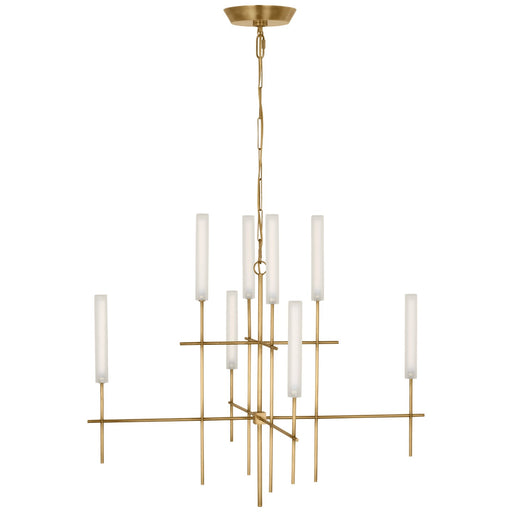 Visual Comfort Signature - IKF 5110HAB-FG - LED Chandelier - Fay - Hand-Rubbed Antique Brass