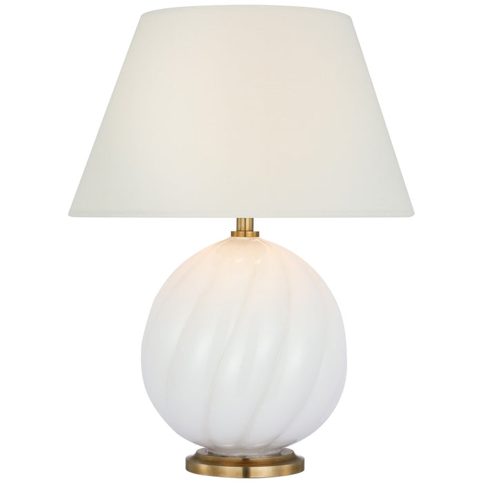 Visual Comfort Signature - JN 3109WG-L-CL - LED Accent Lamp - Talia - White Glass