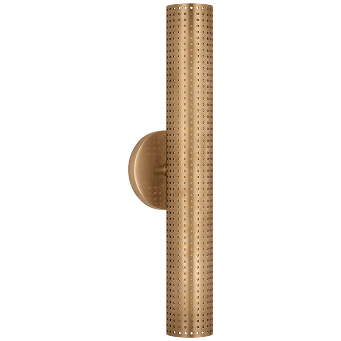 Visual Comfort Signature - KW 2065AB-WG - LED Wall Sconce - Precision - Antique Burnished Brass