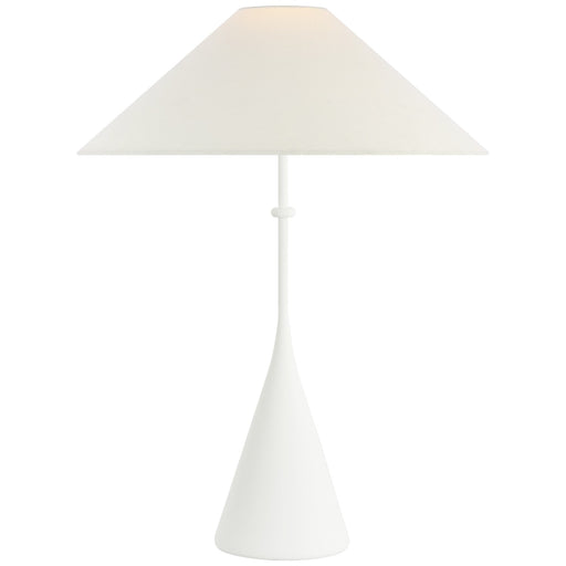Visual Comfort Signature - KW 3710MWH-L - LED Table Lamp - Zealous - Museum White