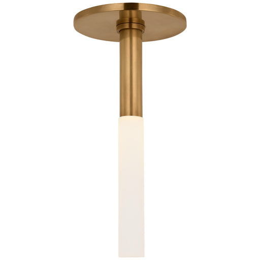 Visual Comfort Signature - KW 4282AB-EC - LED Flush Mount - Rousseau - Antique Burnished Brass