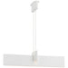 Visual Comfort Signature - KW 5448MWH - LED Linear Pendant - Lotura - Museum White
