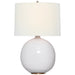 Visual Comfort Signature - TOB 3693CIV-L - LED Table Lamp - Sao Paulo - Crackled Ivory