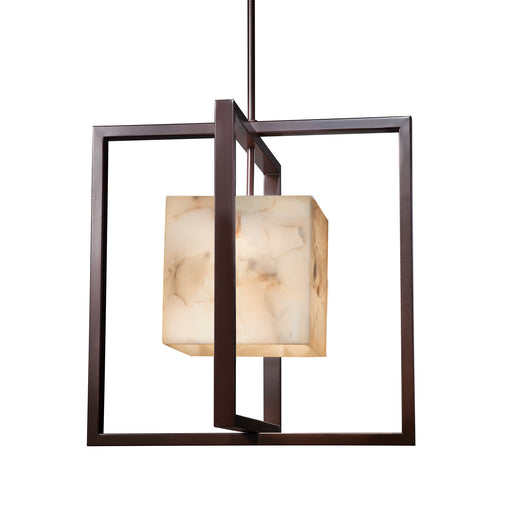 Alabaster Rocks One Light Pendant