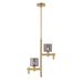 Eurofase - 46520-012 - Two Light Pendant - Decato - Brushed Gold