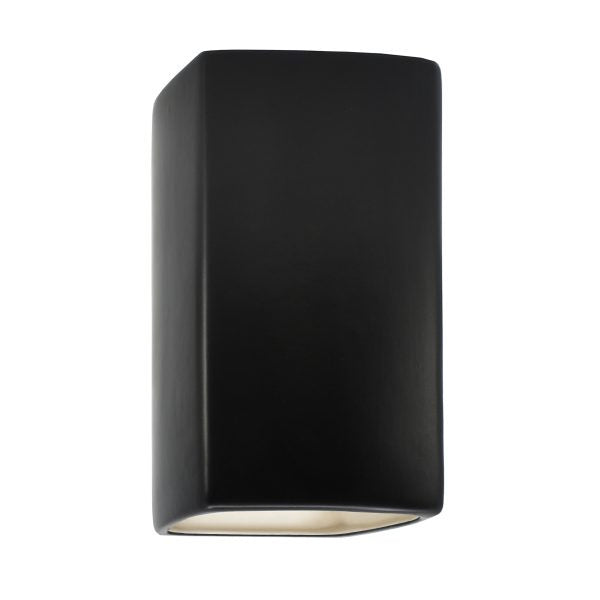 Justice Designs - CER-0915-CRB - Lantern - Ambiance - Carbon - Matte Black