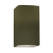 Justice Designs - CER-0910W-MGRN - One Light Outdoor Wall Sconce - Ambiance - Matte Green