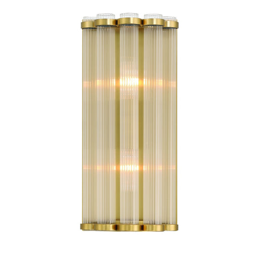 Eurofase - 47241-015 - Two Light Wall Sconce - Glasbury - Gold
