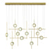 Eurofase - 47256-019 - LED Chandelier - Barletta - Gold