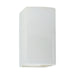 Justice Designs - CER-0915-WHT - Lantern - Ambiance - Gloss White