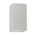 Justice Designs - CER-0915W-MAT - Lantern - Ambiance - Matte White