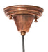 Meyda Tiffany - 81326 - One Light Mini Pendant - Metro Fusion - Vintage Copper