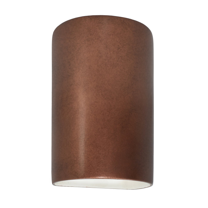 Justice Designs - CER-0940-ANTC - Lantern - Ambiance - Antique Copper