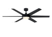 Fanimation - FPD6605BL - 64 Inches Ceiling Fan - Brawn - Black