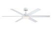 Fanimation - FPD6605MW - 64 Inches Ceiling Fan - Brawn - Matte White