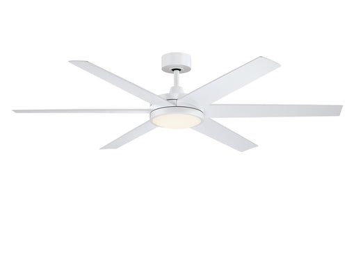Fanimation - FPD6605MW - 64 Inches Ceiling Fan - Brawn - Matte White