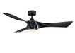 Fanimation - FPD6858BL - 56 Inches Ceiling Fan - Klear - Black