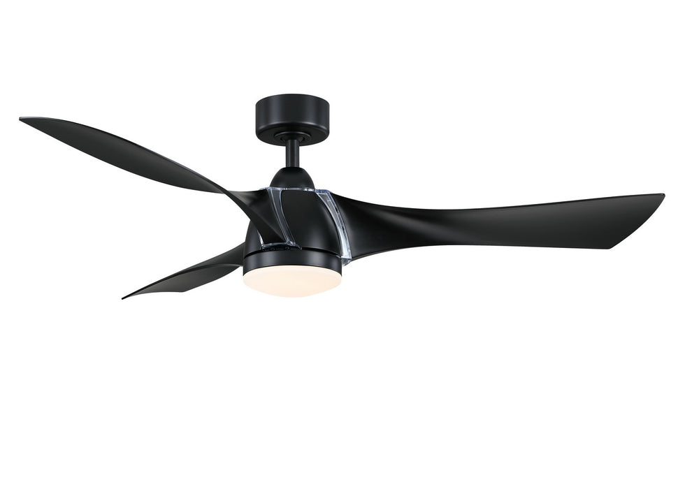 Fanimation - FPD6858BL - 56 Inches Ceiling Fan - Klear - Black