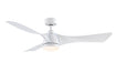 Fanimation - FPD6858MW - 56 Inches Ceiling Fan - Klear - Matte White