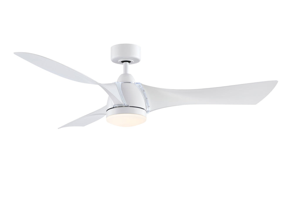 Fanimation - FPD6858MW - 56 Inches Ceiling Fan - Klear - Matte White