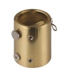 Coupler Coupler Satin Brass