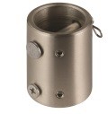 Coupler Coupler Brushed Nickel