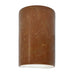 Justice Designs - CER-0940-PATR - Lantern - Ambiance - Rust Patina